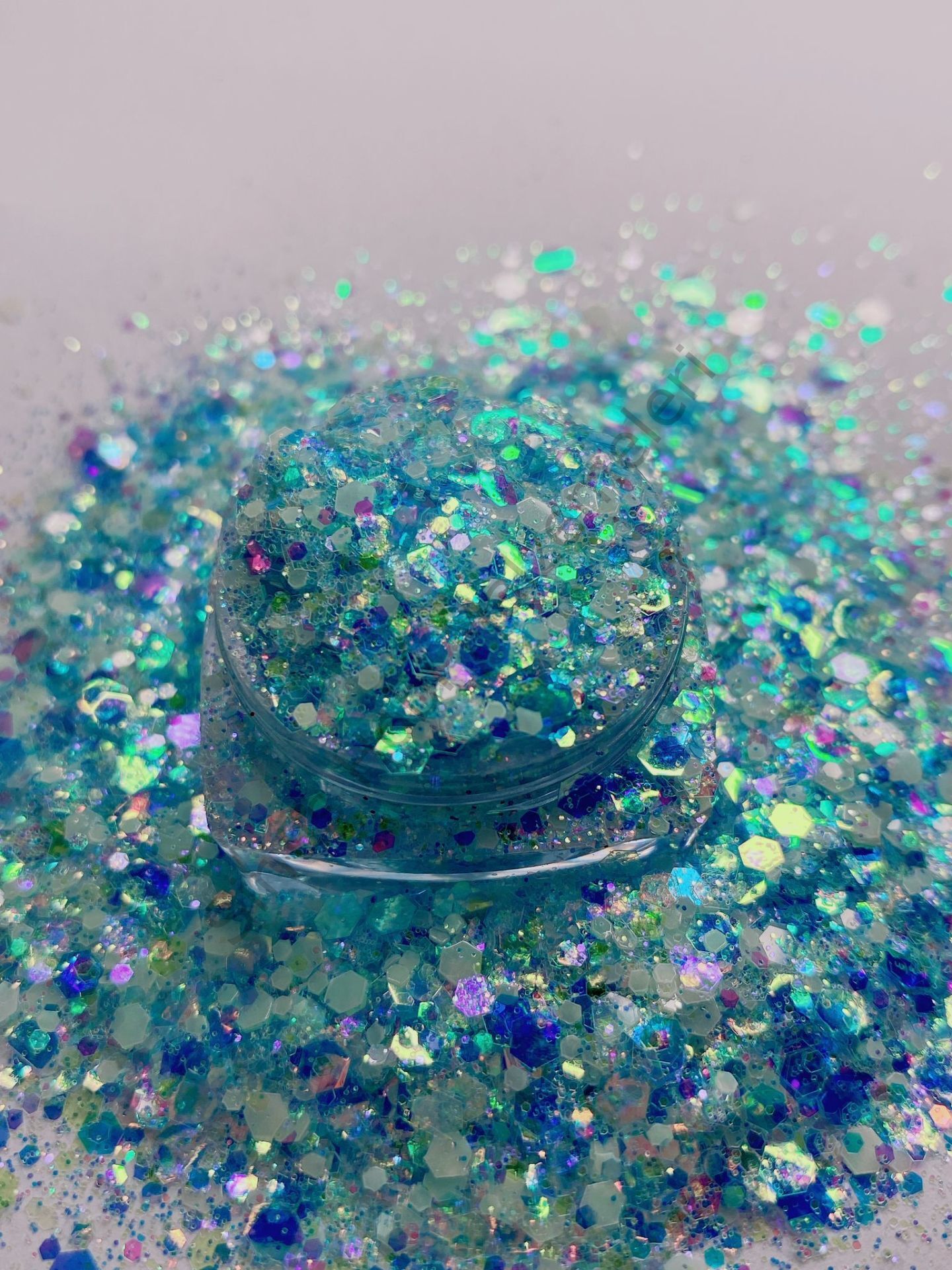 Chunky Glitters Azure Karanlıkta Parlayan 4 gr