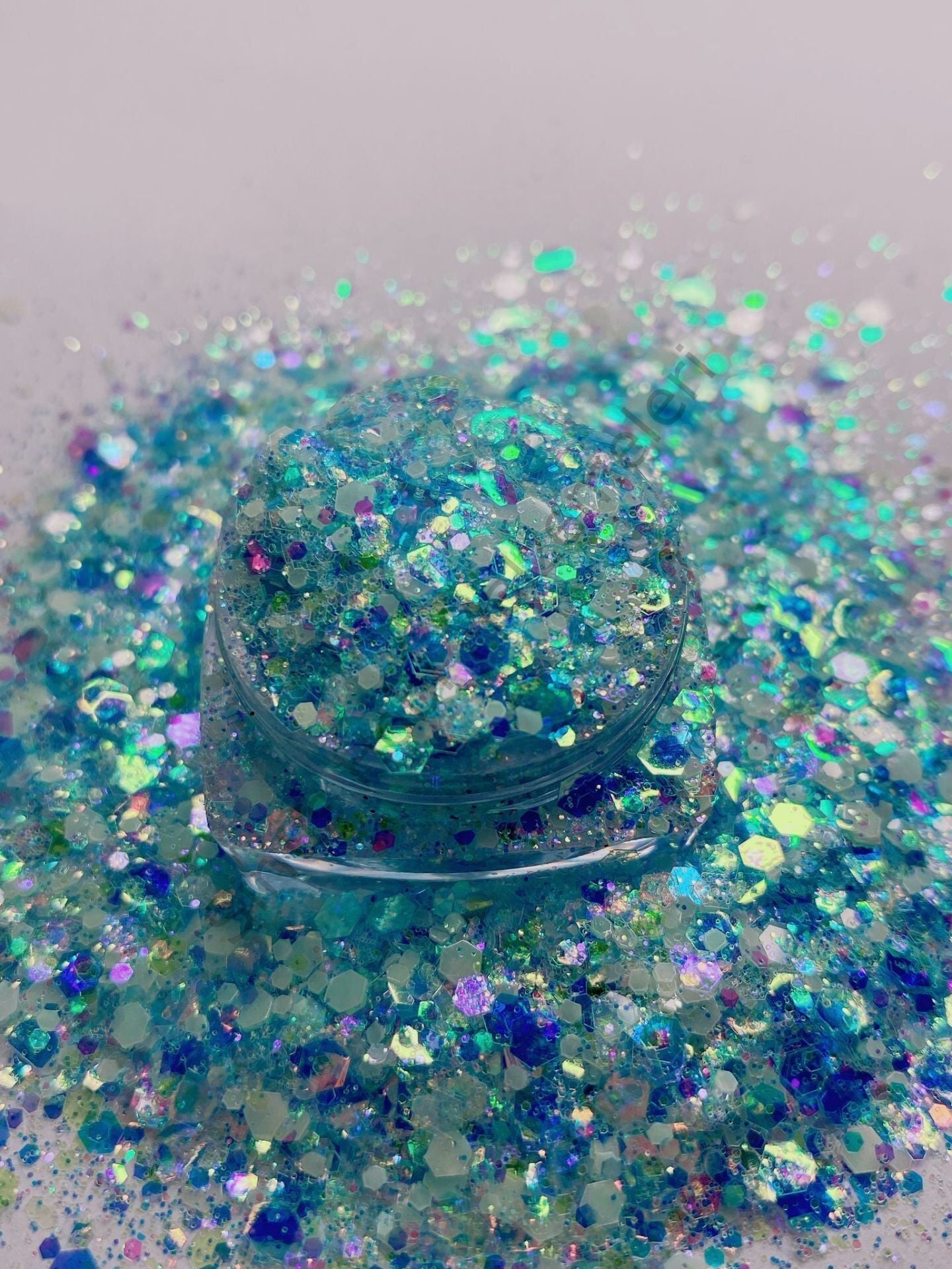 Chunky Glitters Azure Karanlıkta Parlayan 4 gr