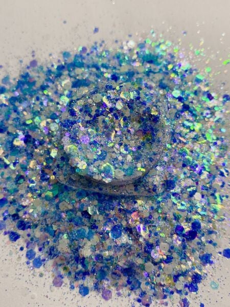 Chunky Glitters Moon Stone  4 gr