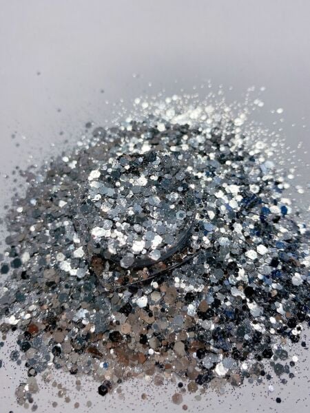 Chunky Glitters Platinium 4 gr
