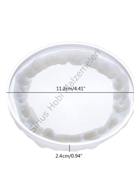 Epoksi 10 cm Beton Alçı Kristalize Bardak Altlığı Kalıbı