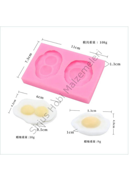 Epoksi Mum Beton Yumurta Kalıbı