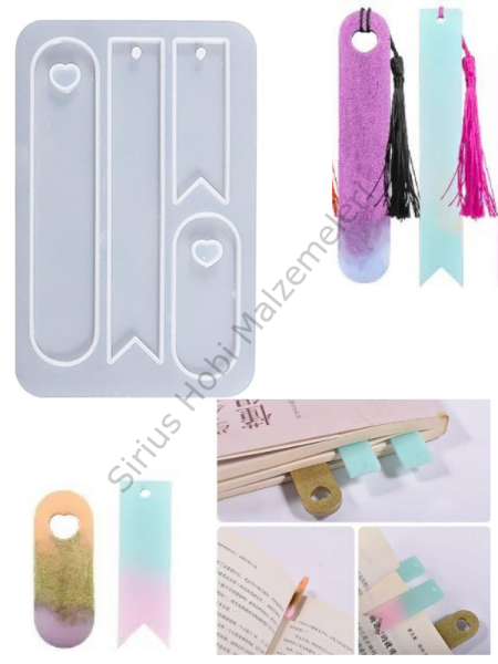 Epoksi Yeni Model Kitap Ayracı Kalıbı