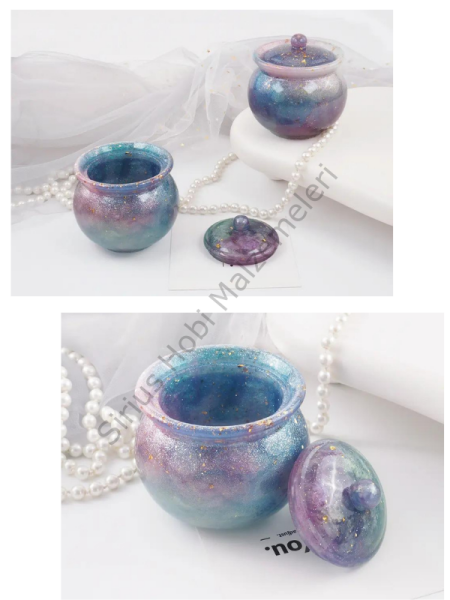 Epoksi Kapaklı Küp Kalıbı