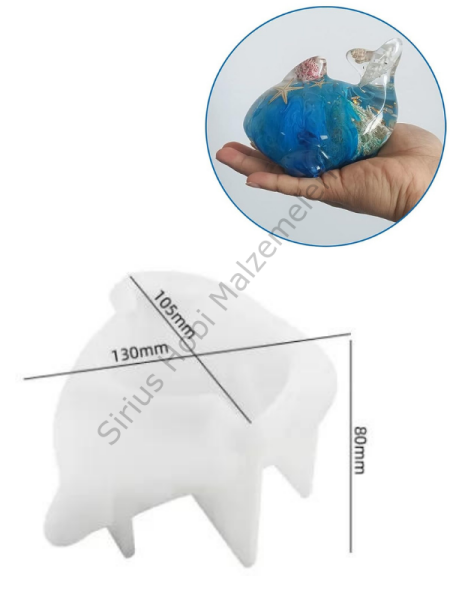 Epoksi Yunus Balığı Kalıbı