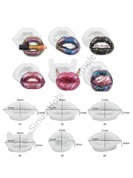 Epoksi Dudak Kalıpları