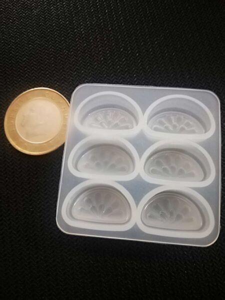 Epoksi Mandalina Dilimi Kalıbı