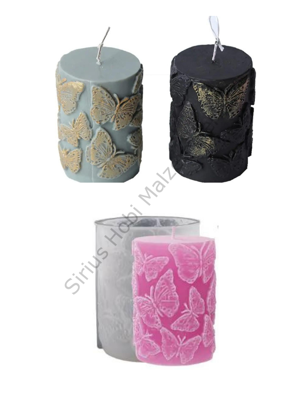 Mum Kelebek Kalıbı