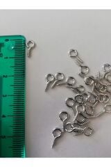 5x10 mm Anahtarlık Epoksi Kolye Takı Çivisi 100 adet Gold - Silver - Rose