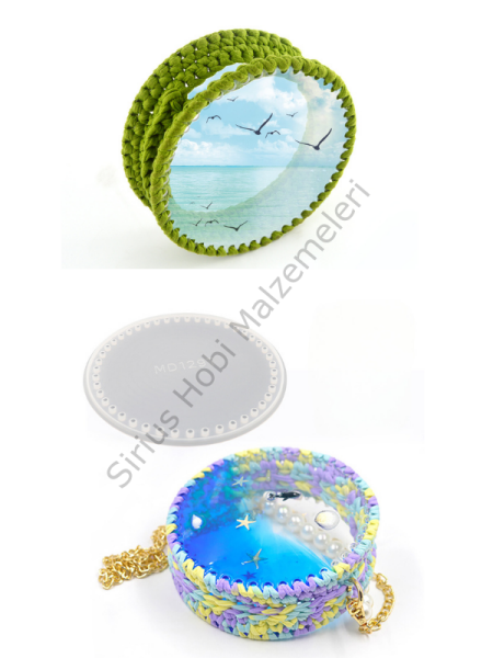 Epoksi Amigurumi  Davul Çanta Kalıpları