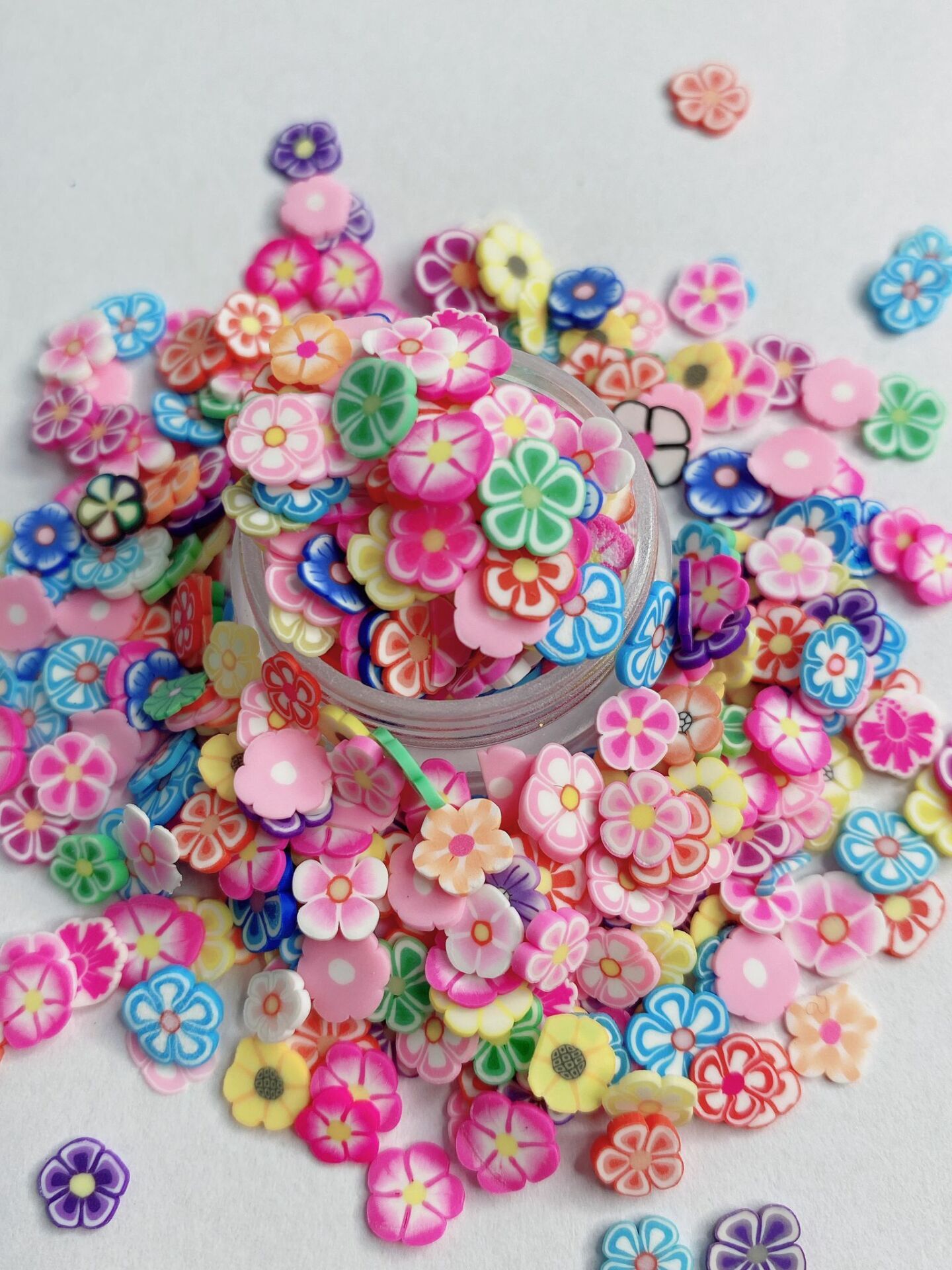 Epoksi Polymerclay Çiçekler 4 gr