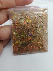 Epoksi Chunky Glitters Kc Gold 5 gr