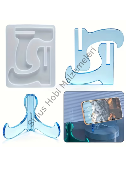 Epoksi Bardak Altlığı Tutucu  Silikon Kalıbı