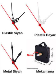 Saat Mekanizması Akar Set