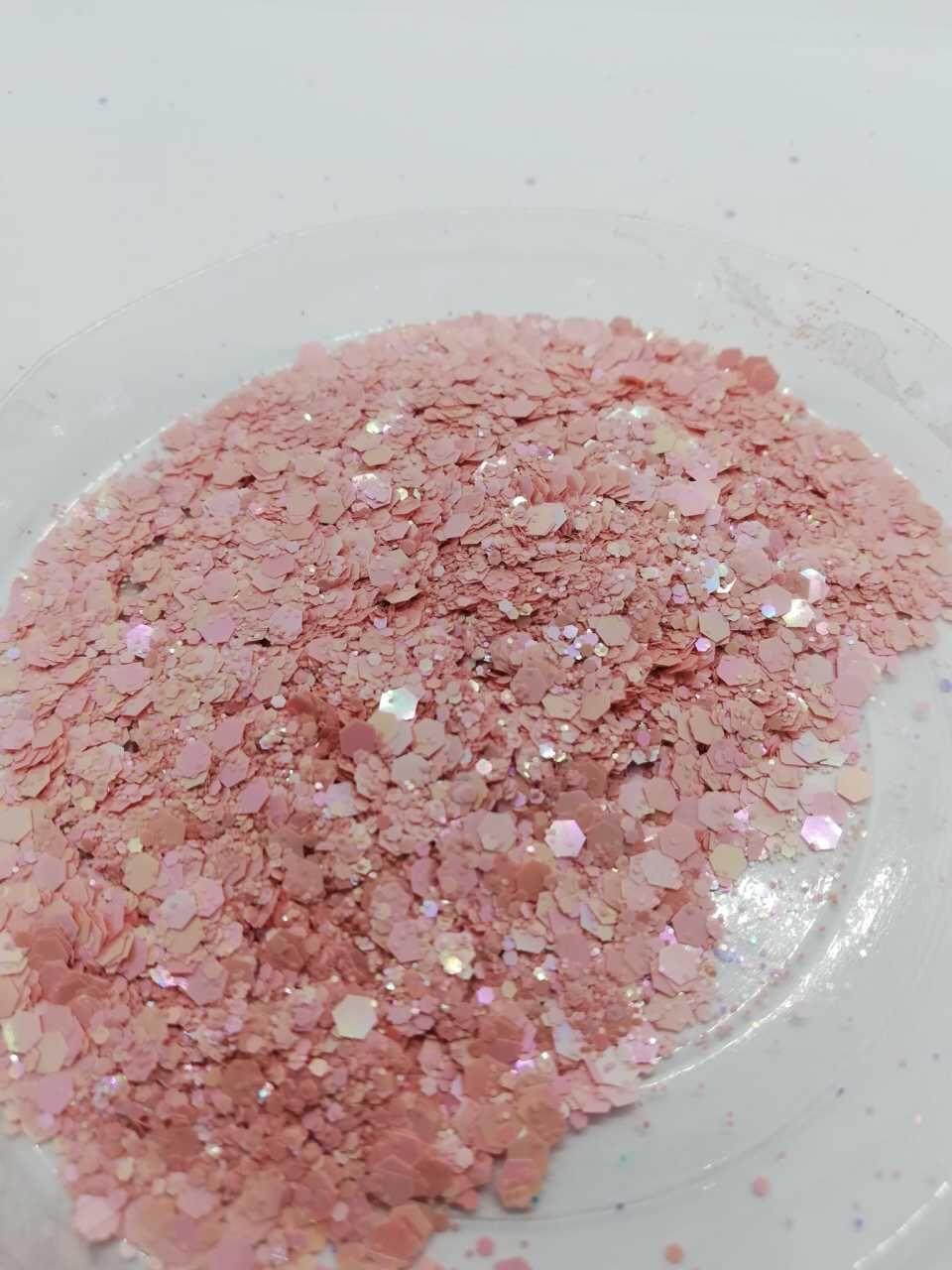Epoksi Chunky Glitters Soft Pink 5 gr