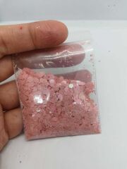 Epoksi Chunky Glitters Soft Pink 5 gr