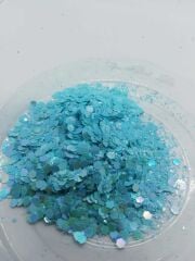 Epoksi Glitters Soft Blue 5 gr