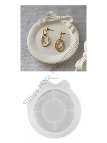 Epoksi Reçine Söz Nişan Tepsisi Yüzüklük Sunumluk Kalıpları