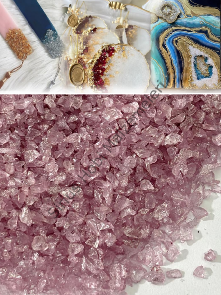 Epoksi Cam Kırıkları Extra İnce Transparan Bloom Crystal 100 gr