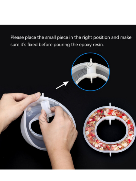 Epoksi Bitki Vazo Tasarım Silikon Kalıpları