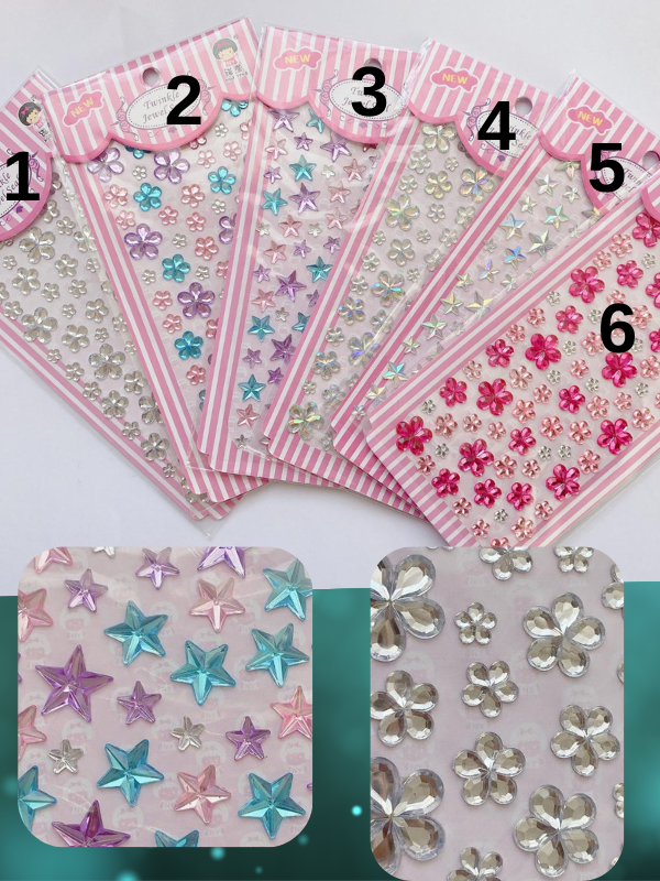 3d Sticker Taş Süsleri 1 Paket