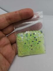Epoksi Chunky Glitters Lemonade 5 gr