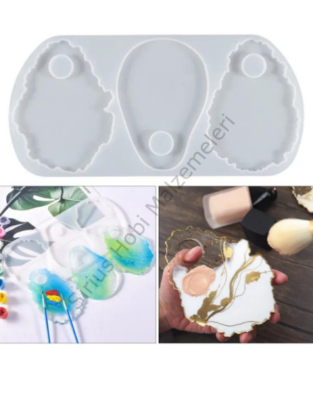 Epoksi Makyaj Kartı Kalıbı