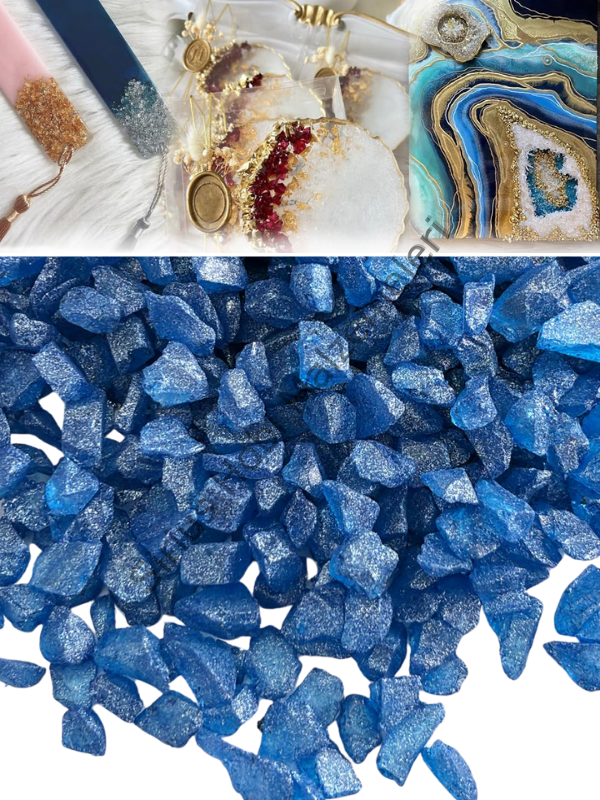 Epoksi Cam Kırıkları Kalın Sedefli Royal Quartz 100 gr