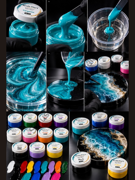 Sirius Resin Day's Opak Transparan Krem Pigment – 50 Gr | Epoksi Reçine İçin Yoğun Opak Renklendirici
