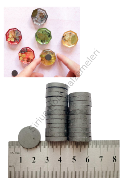 25 adet Mıknatıs 1,5 cm x3mm