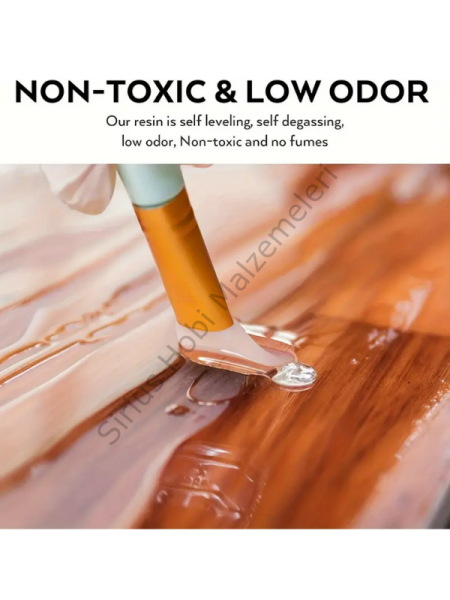 Epoksi Tasarım Silikon Uçlu Spatula