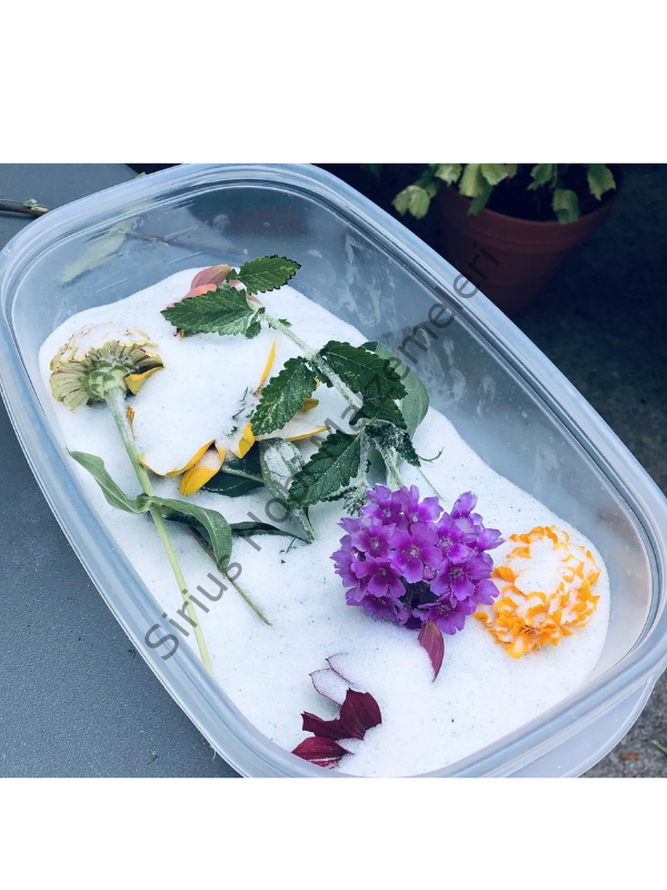 Silikajel Çiçek Kurutma Tozu – Beyaz Tip (Doğal Renk Koruma İçin) 1 kg