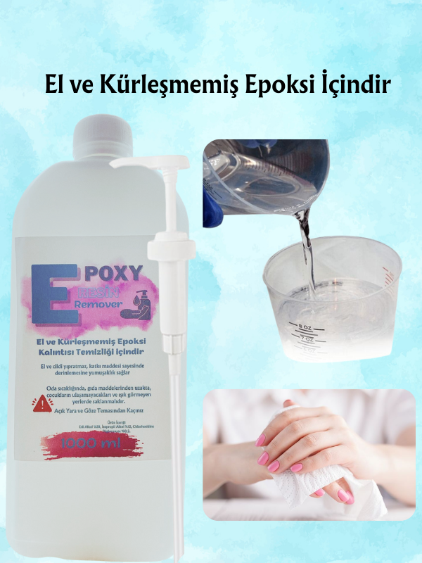 Epoksi El ve Malzeme Temizleme Solüsyonu 1000 ml