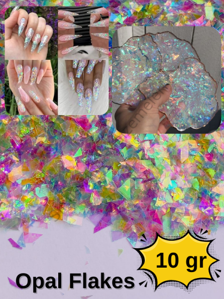 Epoksi Resin Opal Flakes 10 gr