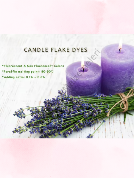 Sirius Organik Mum Boyaları 18 gr 18 renk