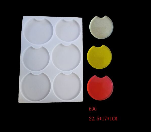 Epoksi Magnet Bardak Altlığı Kalıpları