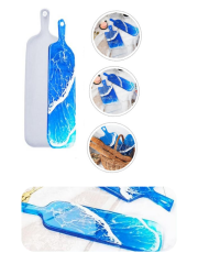 Epoksi Reçine Kesme Tahtası Sunumluk Kalıbı