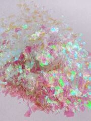 Epoksi Holographic Flakes Pink 2,5gr