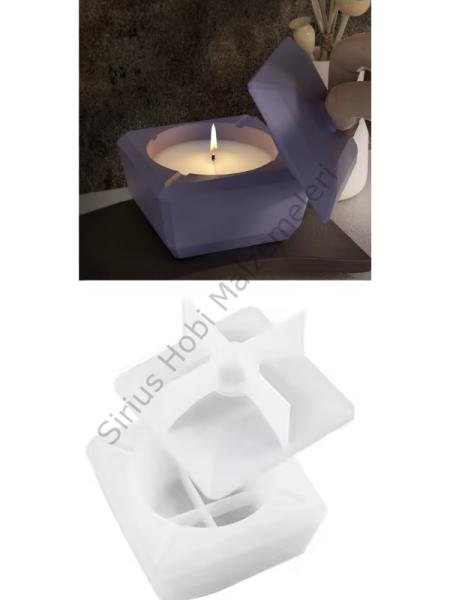 Epoksi Alçı Mum Kutusu Kalıpları