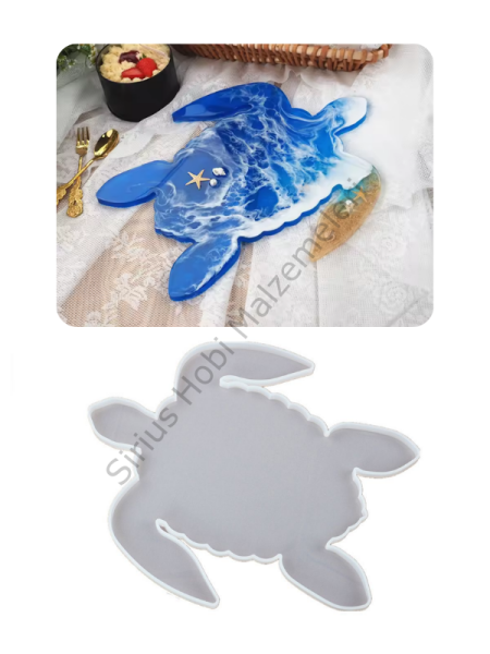 Epoksi Kaplumbağa Sunumluk Kalıbı