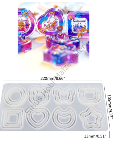 Epoksi Çoklu Çalkalayıcı Shaker Kalıbı