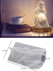 Epoksi Mum 3D Prenses  Gece Lambası Kalıbı