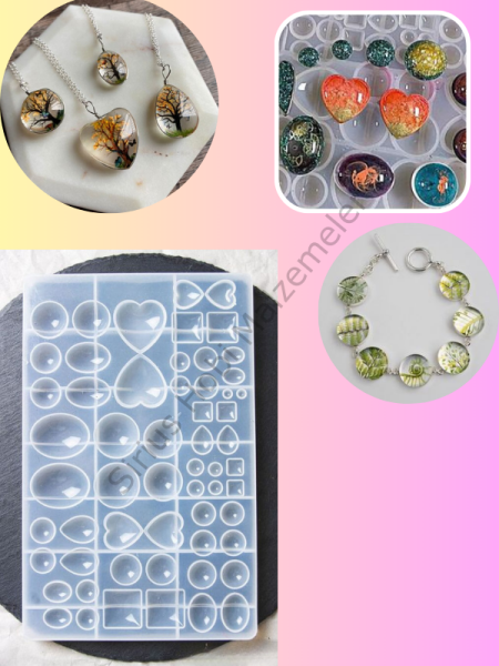 Epoksi Çoklu Yarım Küre Kalıbı