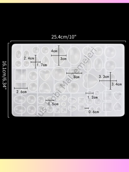 Epoksi Çoklu Yarım Küre Kalıbı
