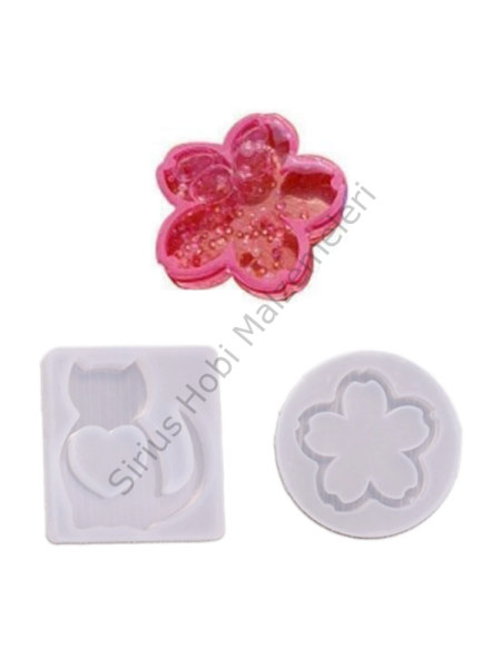 Epoksi Kedi Lotus Shakers Çalkalayıcı Kalıpları