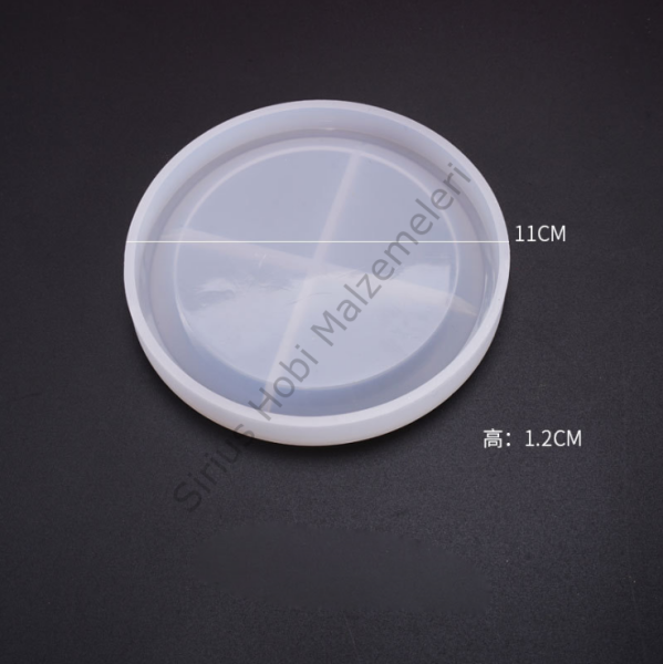 Epoksi Bardak Altlıgı Kalıbı 11cm