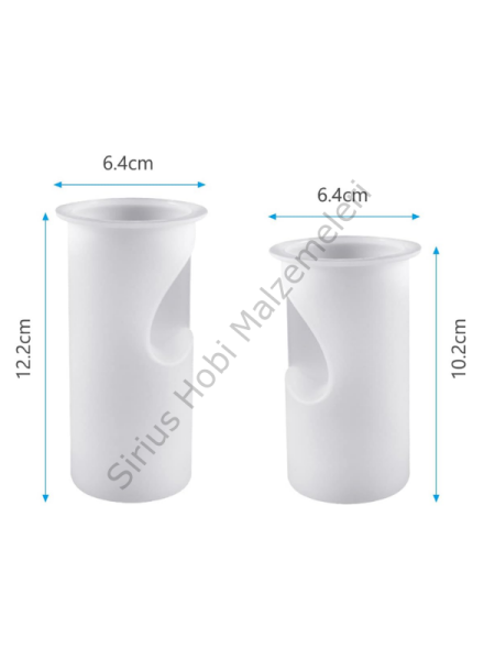 Epoksi Reçine  2 li Mumluk Kalıbı