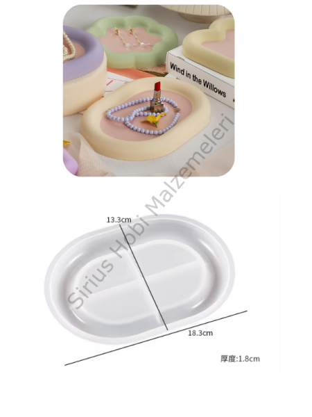 Epoksi Beton Alçı Trend Bardak Altlığı Sunumluk Kalıpları