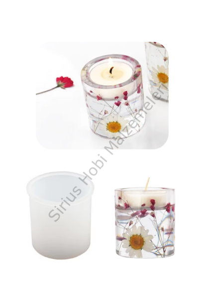 Epoksi Alçı Tasarım Trend Mumluk Kalıpları