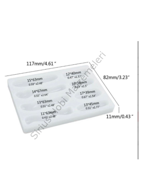 Epoksi Reçine Geode Toka Kalıbı